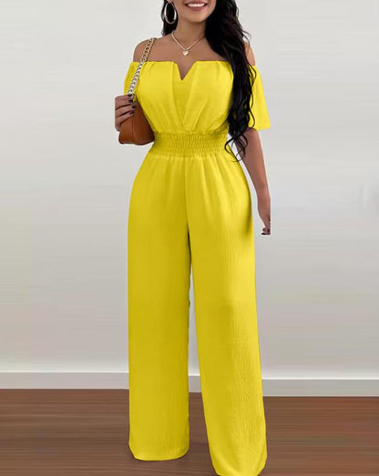 Melanie - Jumpsuit mit Schulterpolstern