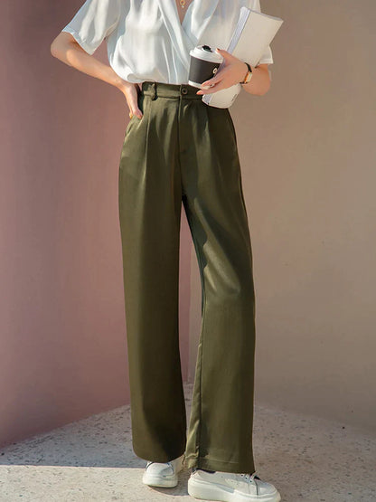 Selah -Seiden-Satin Damenhose