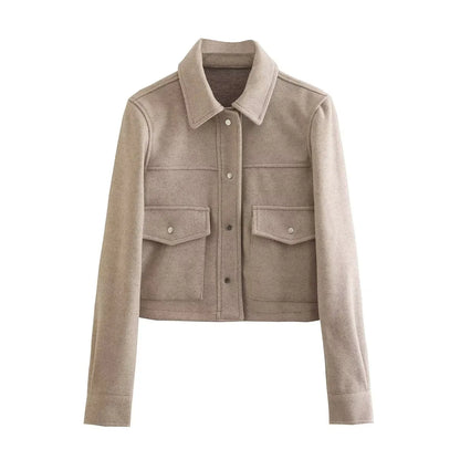 Thrina - Schicke Jacke mit Taschen für Frauen