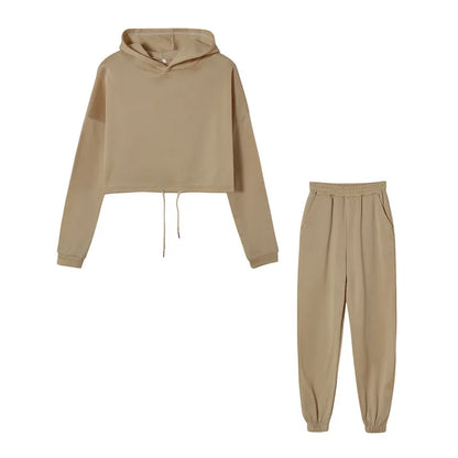 Demi Cropped Trainigspak | Modisch & Gemütlich