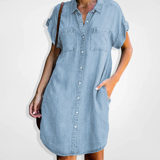 Sarah - Kleid aus Denim