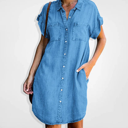 Sarah - Kleid aus Denim