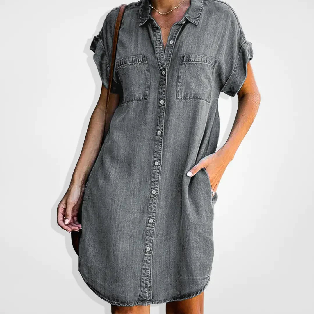 Sarah - Kleid aus Denim