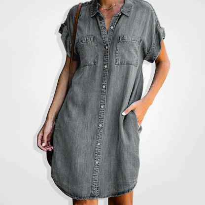 Sarah - Kleid aus Denim