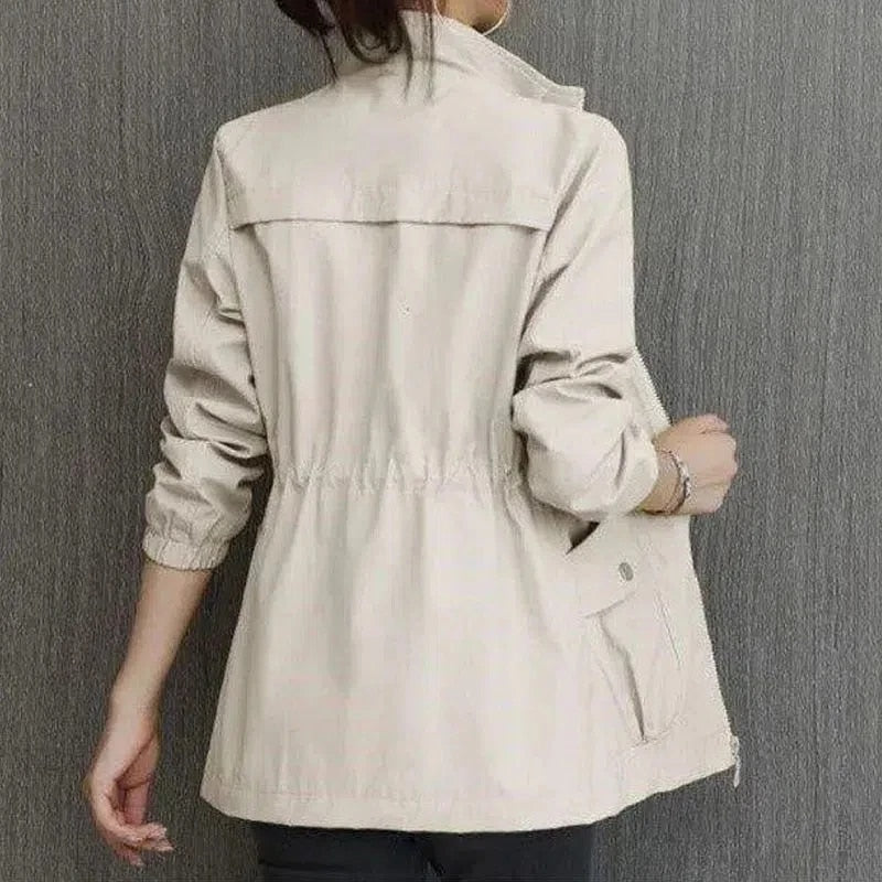 Emma | Solid Damen Trenchcoat