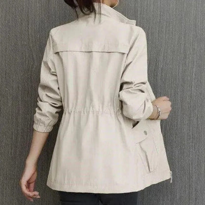 Emma | Solid Damen Trenchcoat