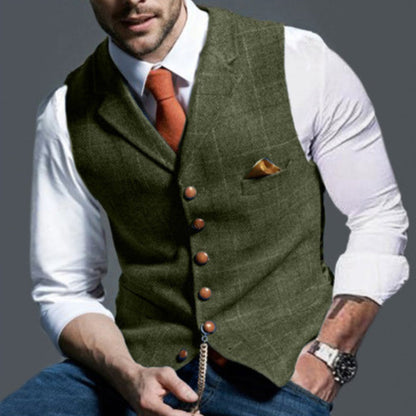 Cappi™ | Elegante geknöpfte Weste für Männer
