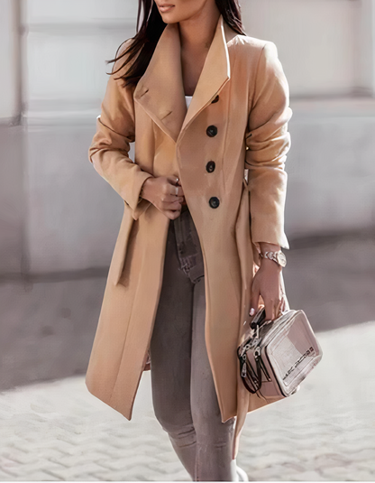 Schicker Trenchcoat mit Gürtel - Simone