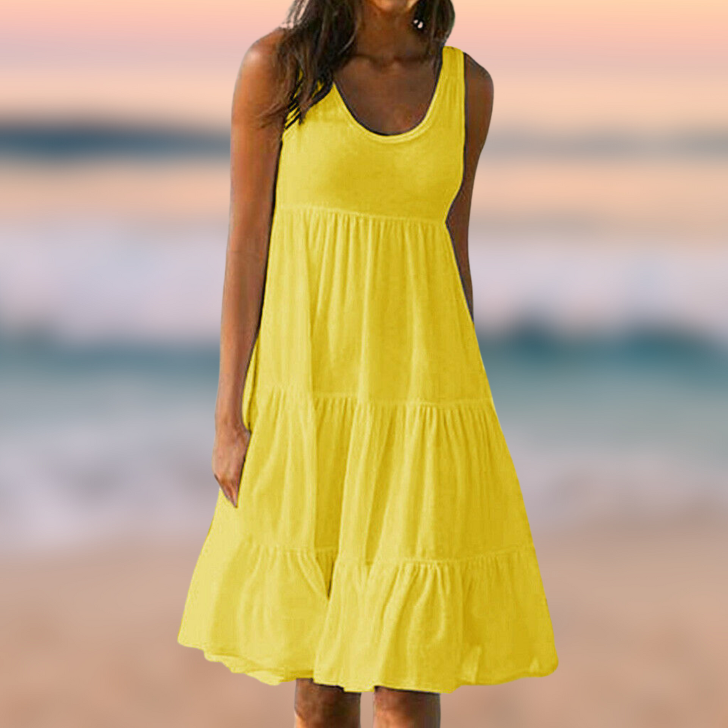 Thea - ärmelloses Sommerkleid