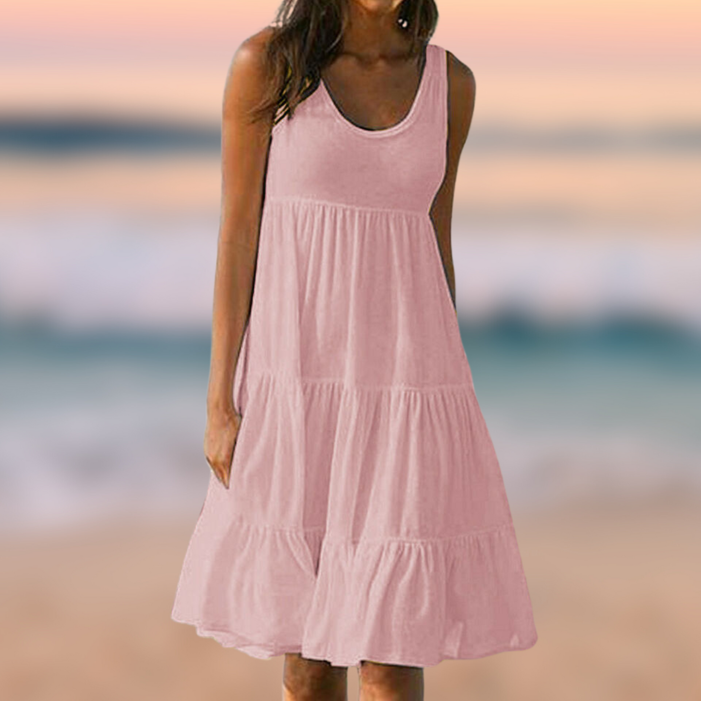 Thea - ärmelloses Sommerkleid