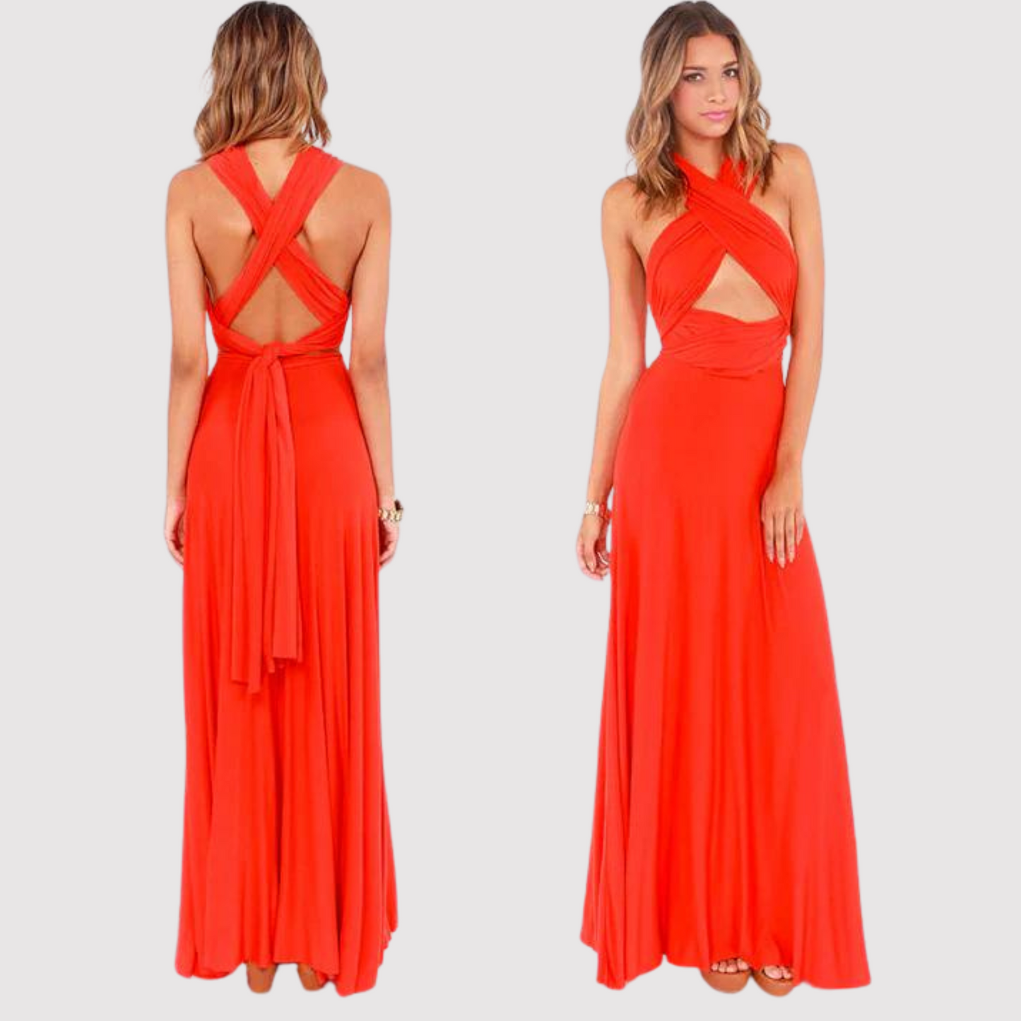 Juliana - Wandelbar. Elegantes Kleid in vielseitiger Wickeloptik