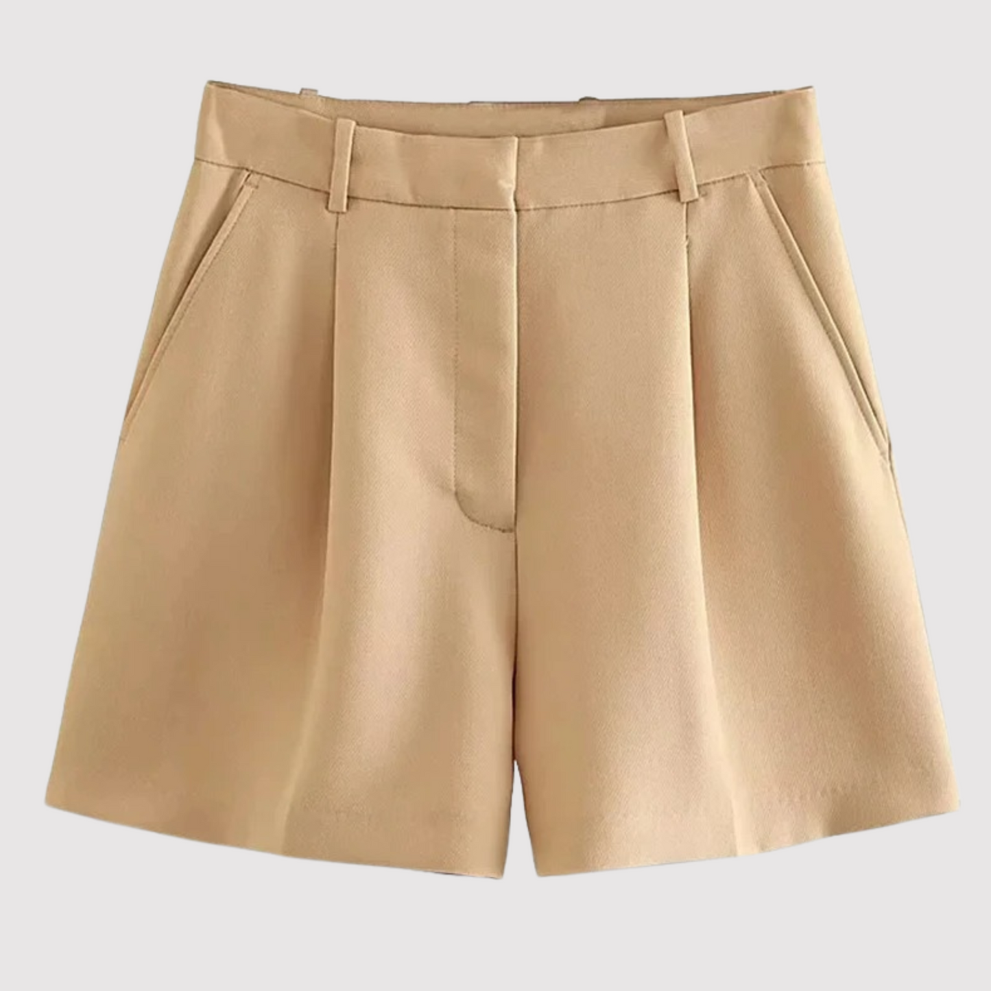 Modische Shorts mit hoher Taille