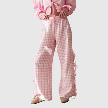 Abbie - Damenhose mit weitem Bein