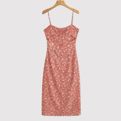 Stella - Rückenfreies Kleid mit Spitze