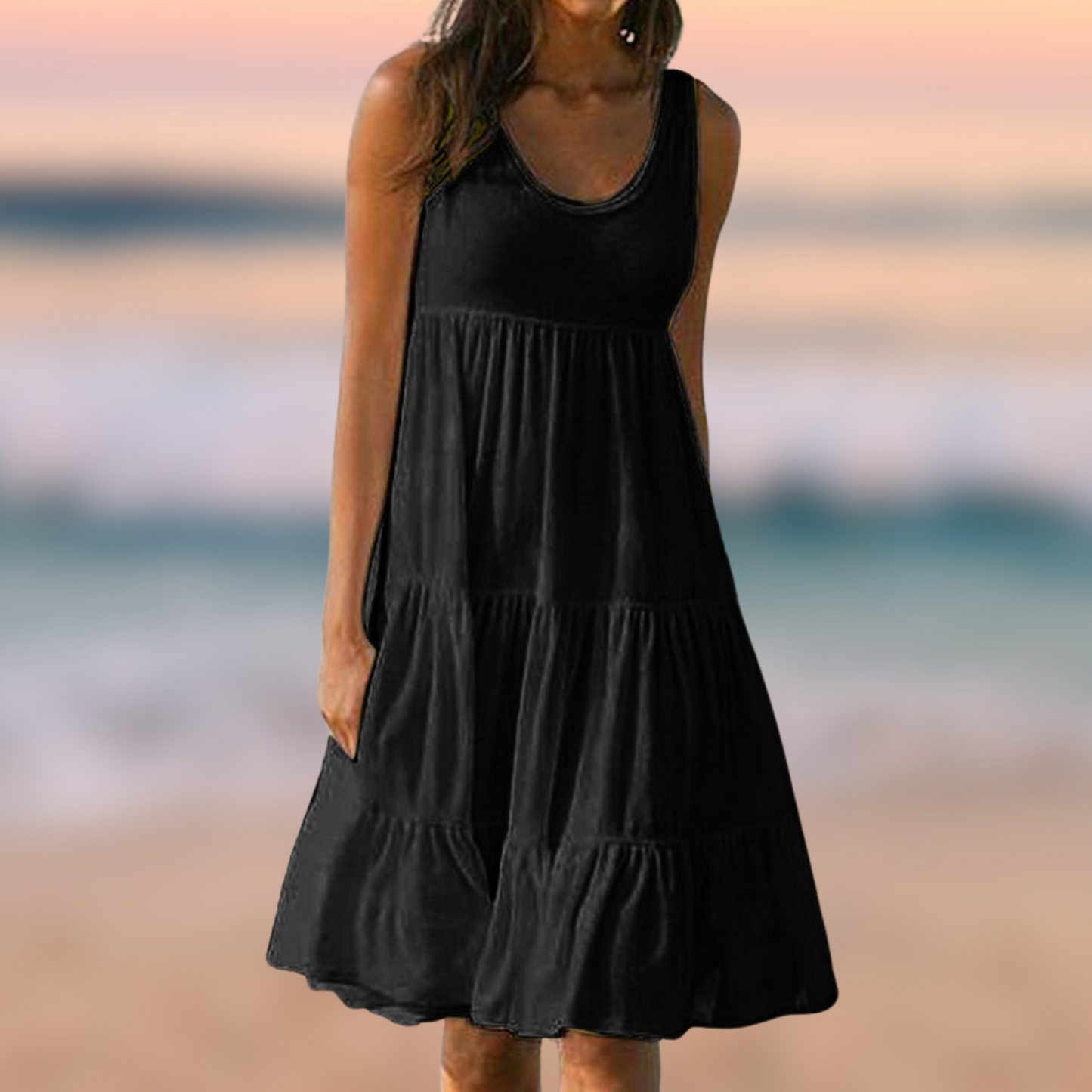 Thea - ärmelloses Sommerkleid