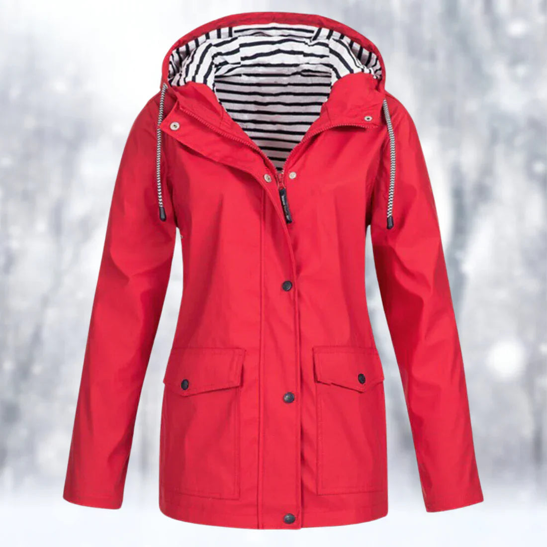 Wasser- und winddichte Jacke für Damen