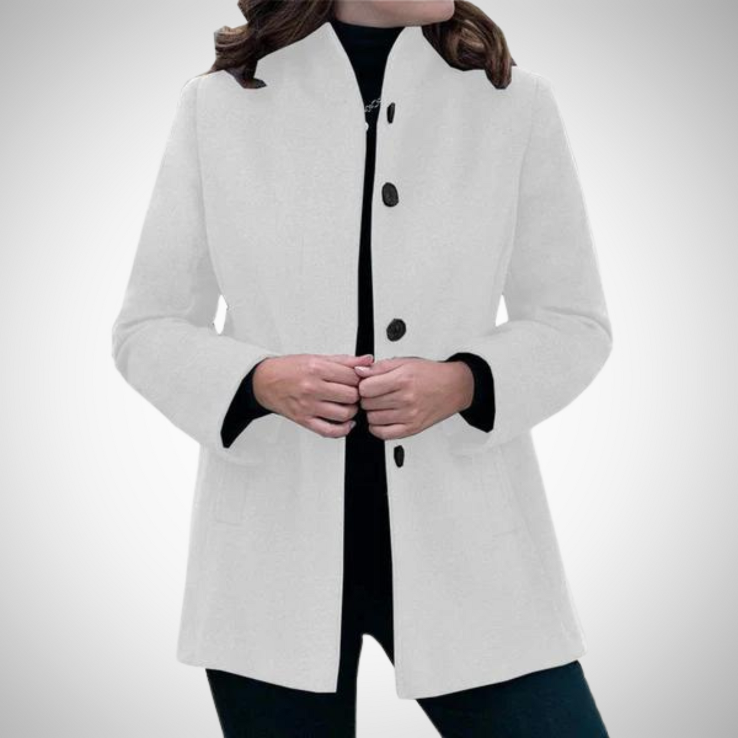 Akina - Formelle Jacke mit Knöpfen für Frauen