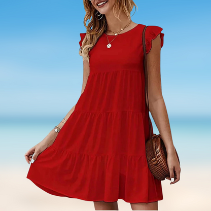 Odella- Elegantes Minikleid mit Volants