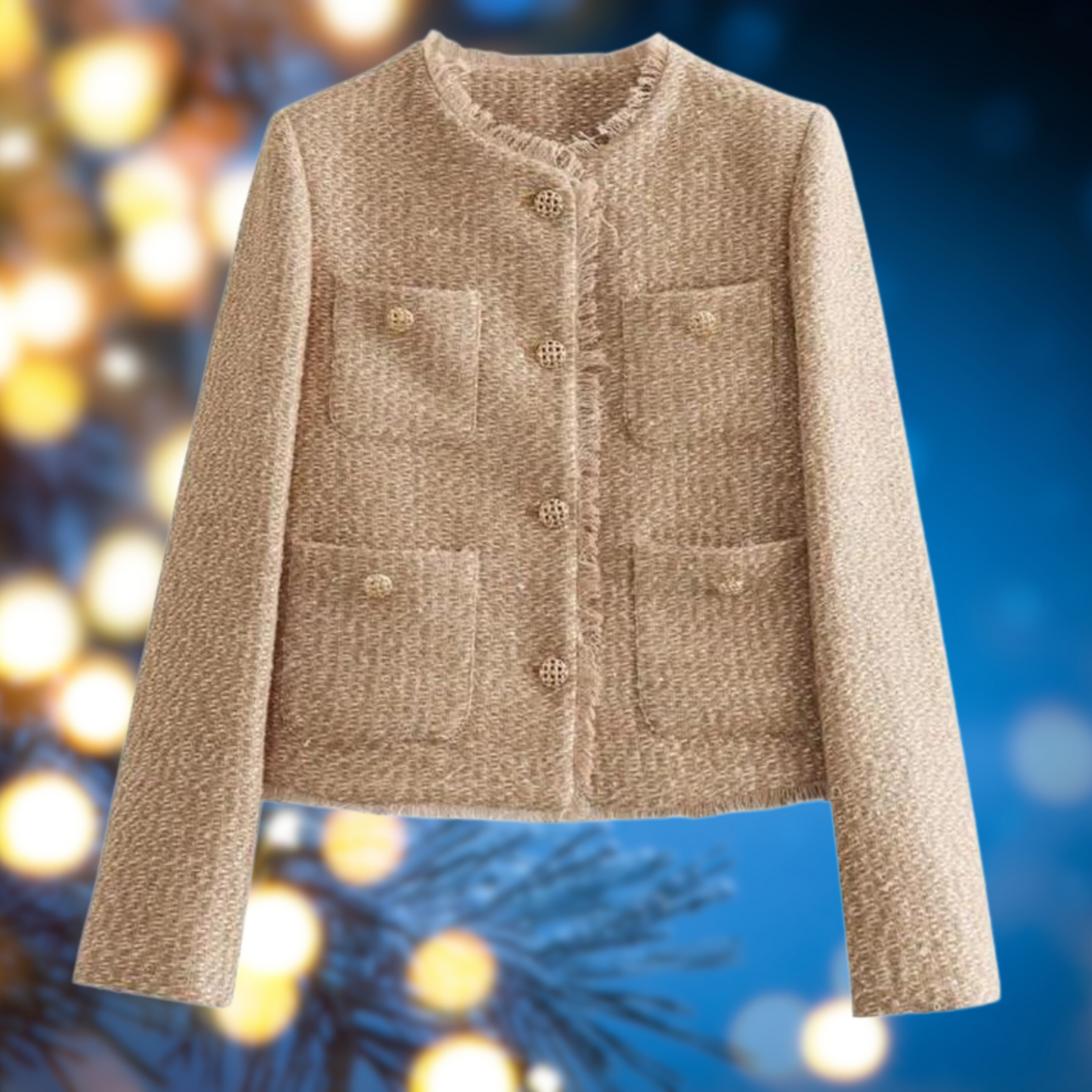 Elegante Cropped Jacket