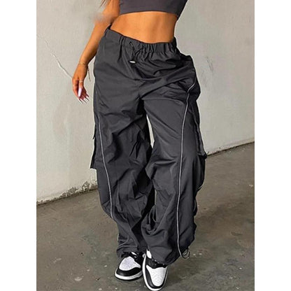 Katlyn - Einzigartige Streetwear Baggy-Hose für Frauen