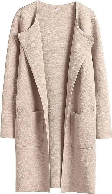 Haley - Klassische lange Jacke für Frauen