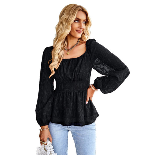 CharliesShirt I Bluse mit Puffärmeln für Frauen