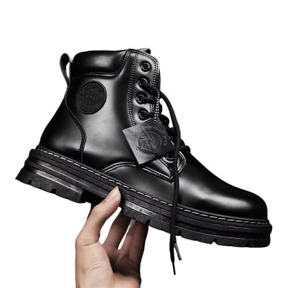 LuxeStride™ I Luxuriöse Schnürstiefel