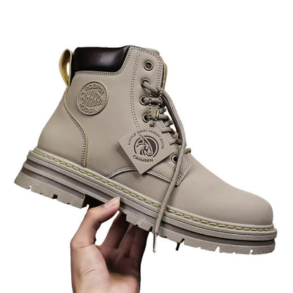 LuxeStride™ I Luxuriöse Schnürstiefel