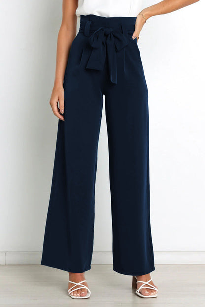 Natalie - Stylische Hose mit Gürtel zum Binden für Frauen
