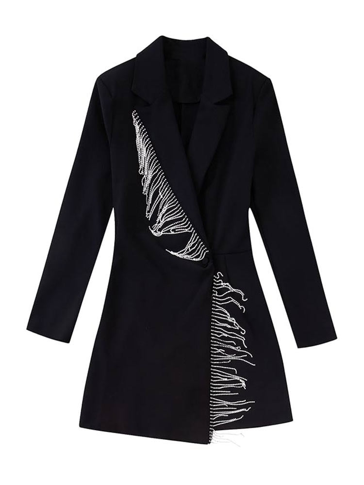 Aurélie - Blazer-Strampelanzug mit Pompons