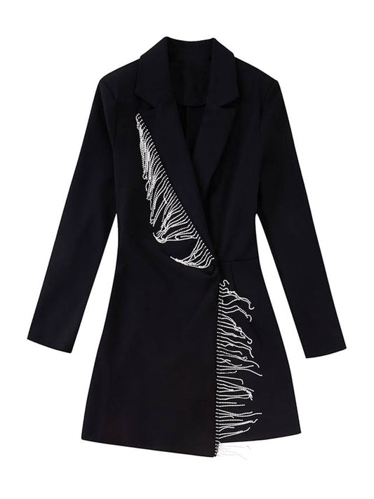 Aurélie - Blazer-Strampelanzug mit Pompons