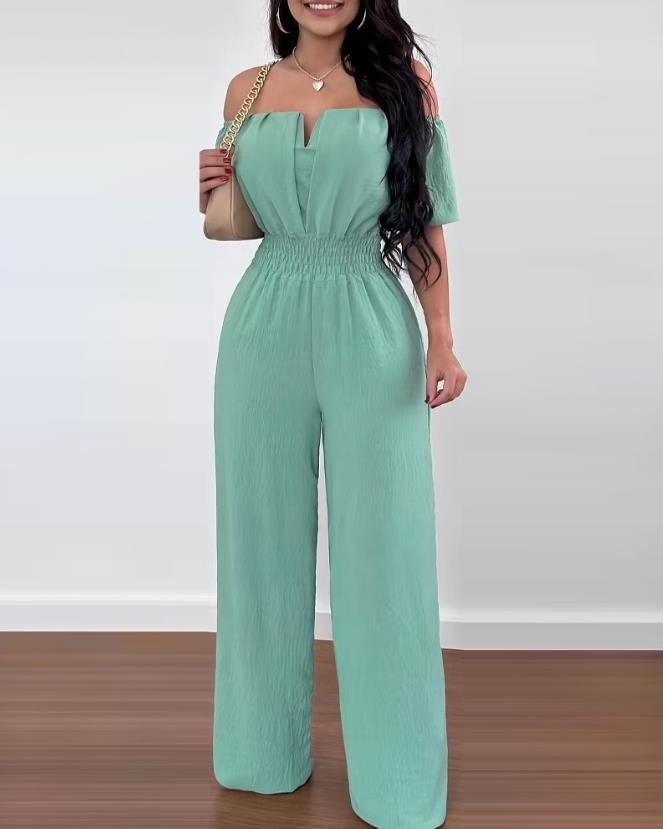 Melanie - Jumpsuit mit Schulterpolstern