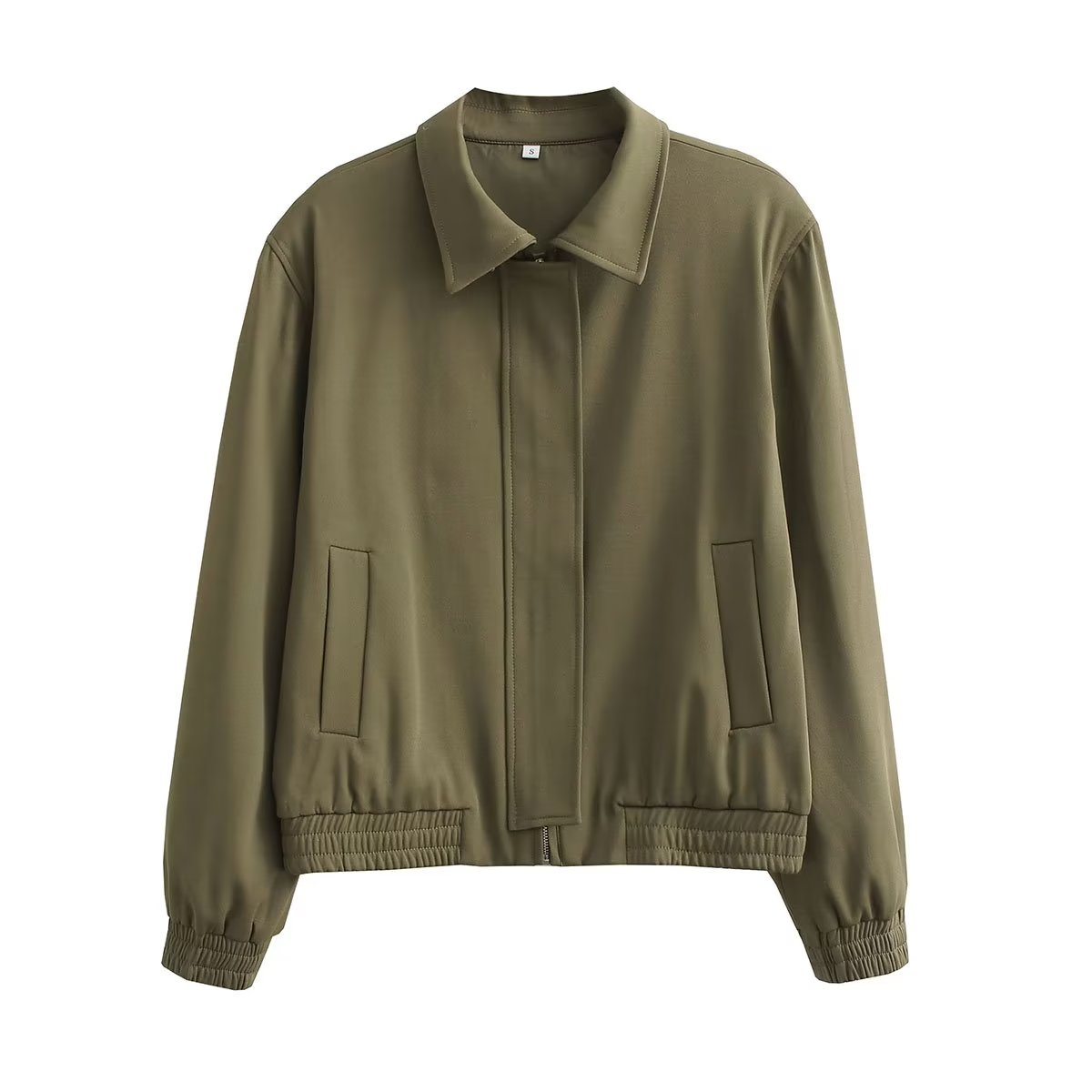 Adelyn - Lässige Jacke mit Kragen