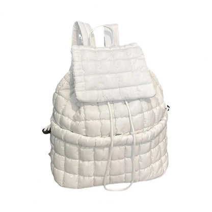 Amanda | Geräumiger leichter Nylon-Reiserucksack mit Kordelzug