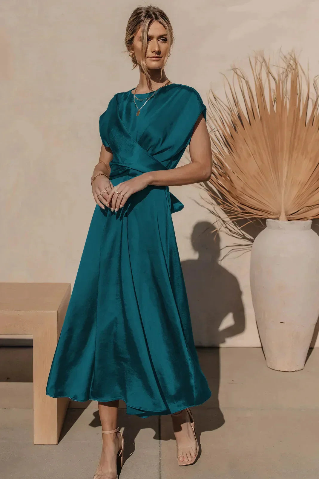 Lotte | Elegantes Partykleid aus Satin-Seide