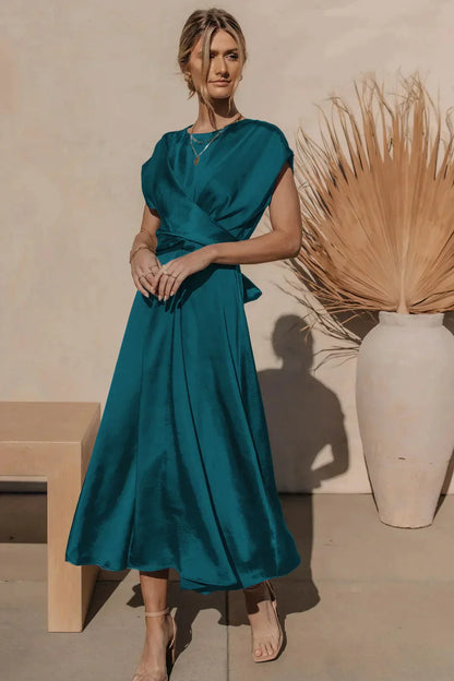 Lotte | Elegantes Partykleid aus Satin-Seide