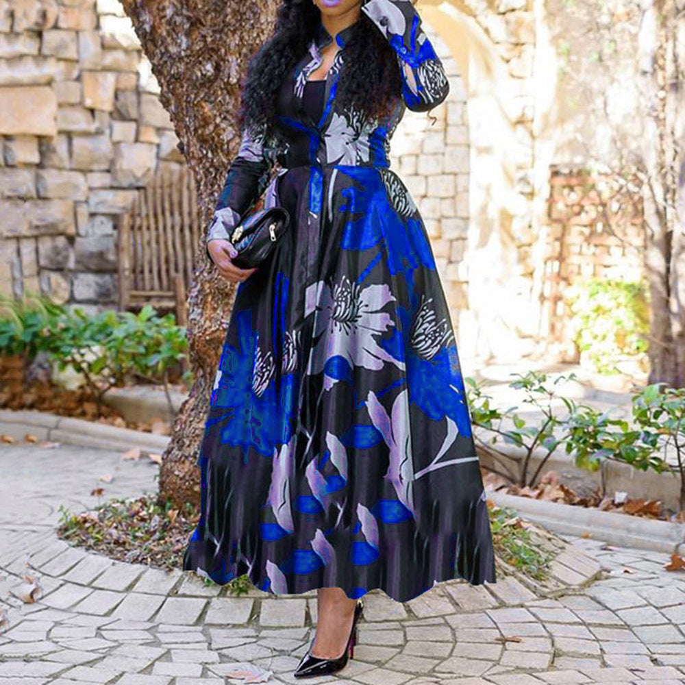 Lucie - Elegantes Kleid mit floralem Muster
