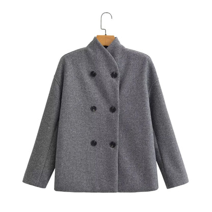 Allie - Kuschelige Kragenjacke