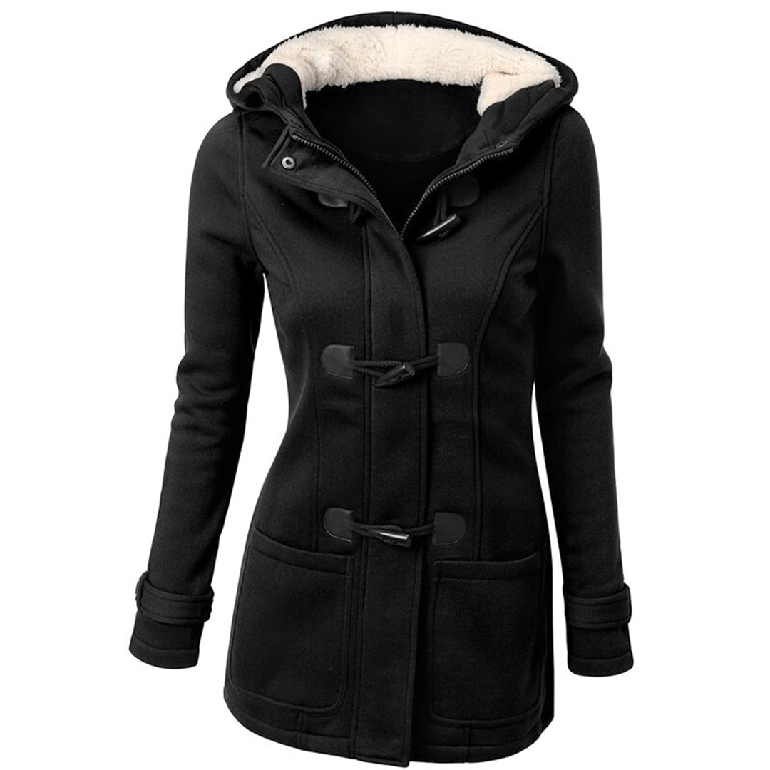 Luciana™ | Langer Wintermantel mit Kapuze für Frauen