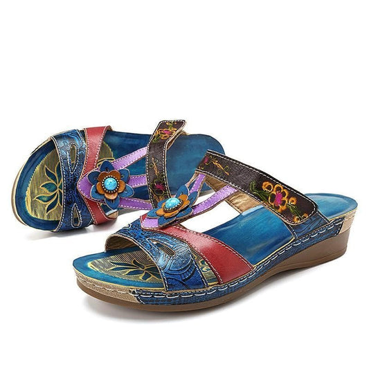 Cristina® | Stützende bunte Sandalen