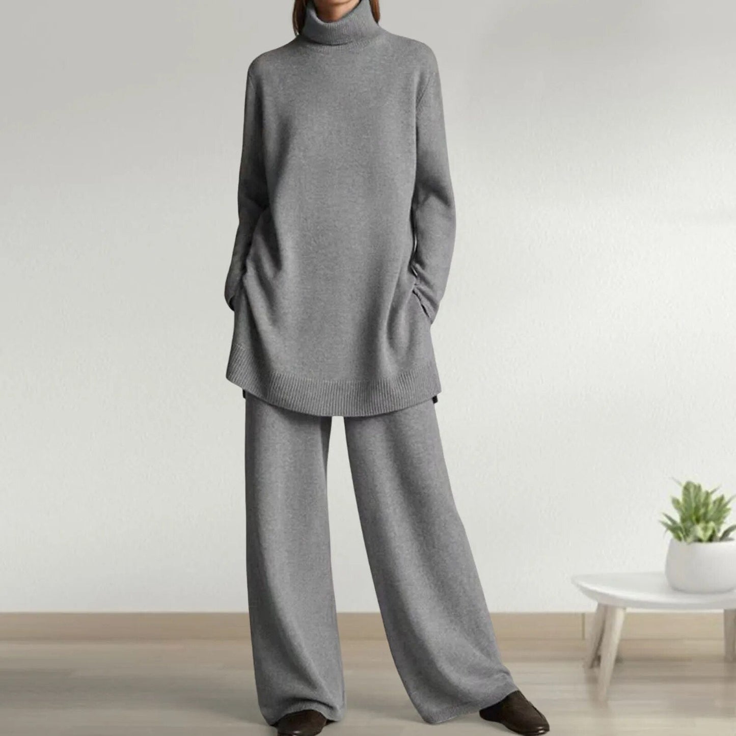 Kaditha - Bequemer Rollkragenpullover für Frauen