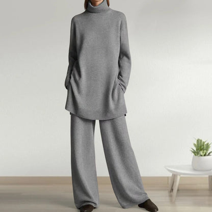 Kaditha - Bequemer Rollkragenpullover für Frauen