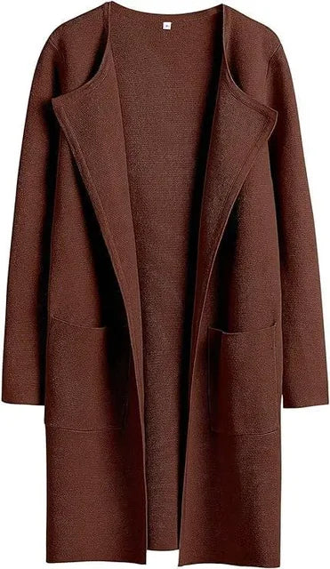 Haley - Klassische lange Jacke für Frauen