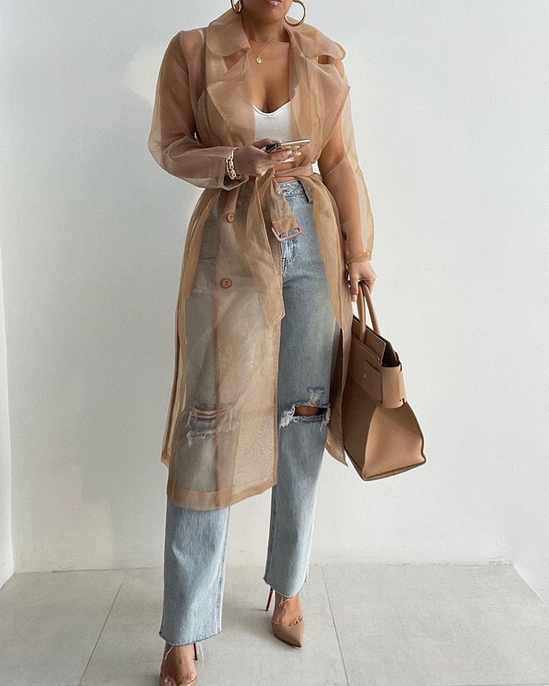 Carmen | Trendy Trenchcoat für Frauen