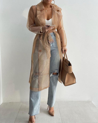 Carmen | Trendy Trenchcoat für Frauen
