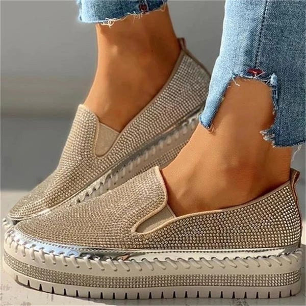 Flache Schuhe