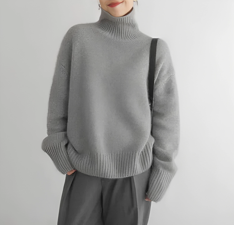 Sophia - Rollkragenpullover aus Kaschmir
