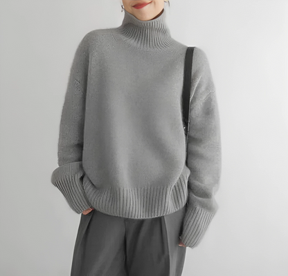 Sophia - Rollkragenpullover aus Kaschmir