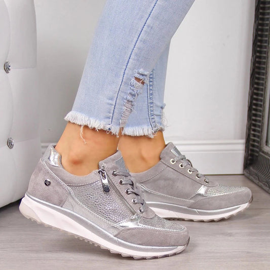 Damen flache Schuhe Leder Krankenschwester Schuhe Damen Mädchen