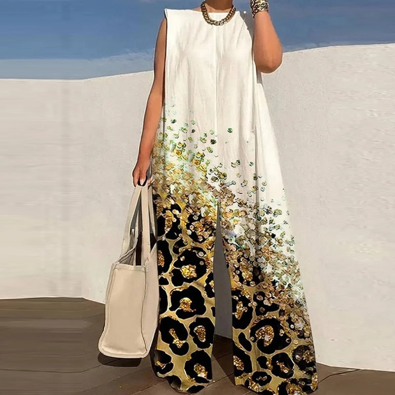 Verspielter und leichter Jumpsuit